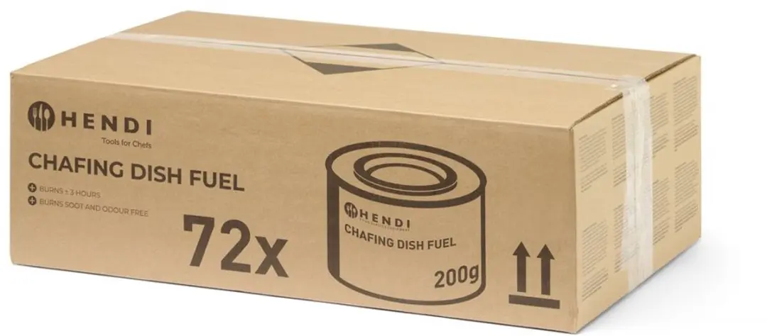 Hendi Brandpasta Chafing Dish 72 Stuks - 200ml