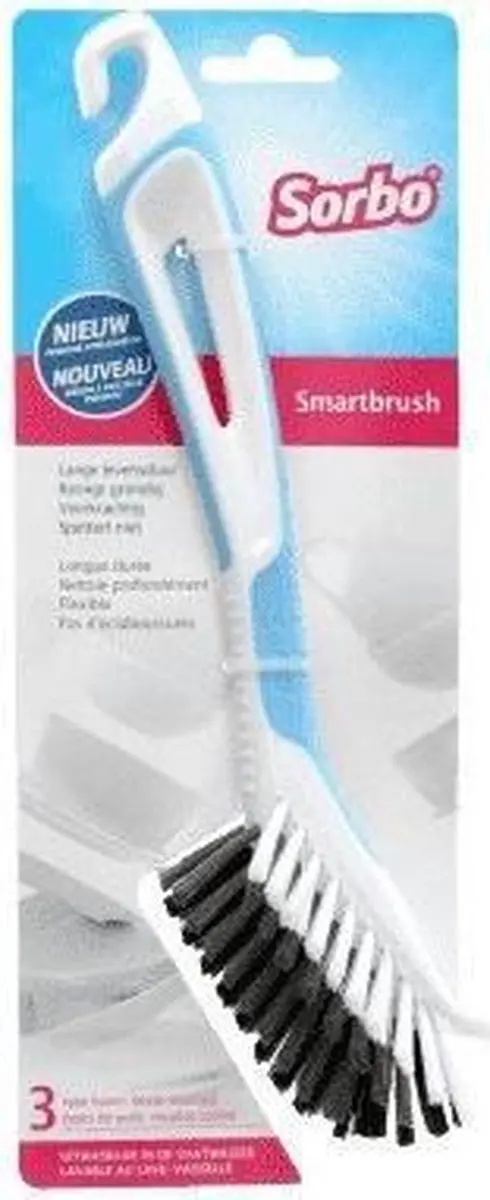 Sorbo Smartbrush Afwasborstels - 2 Stuks - Blauw/Wit