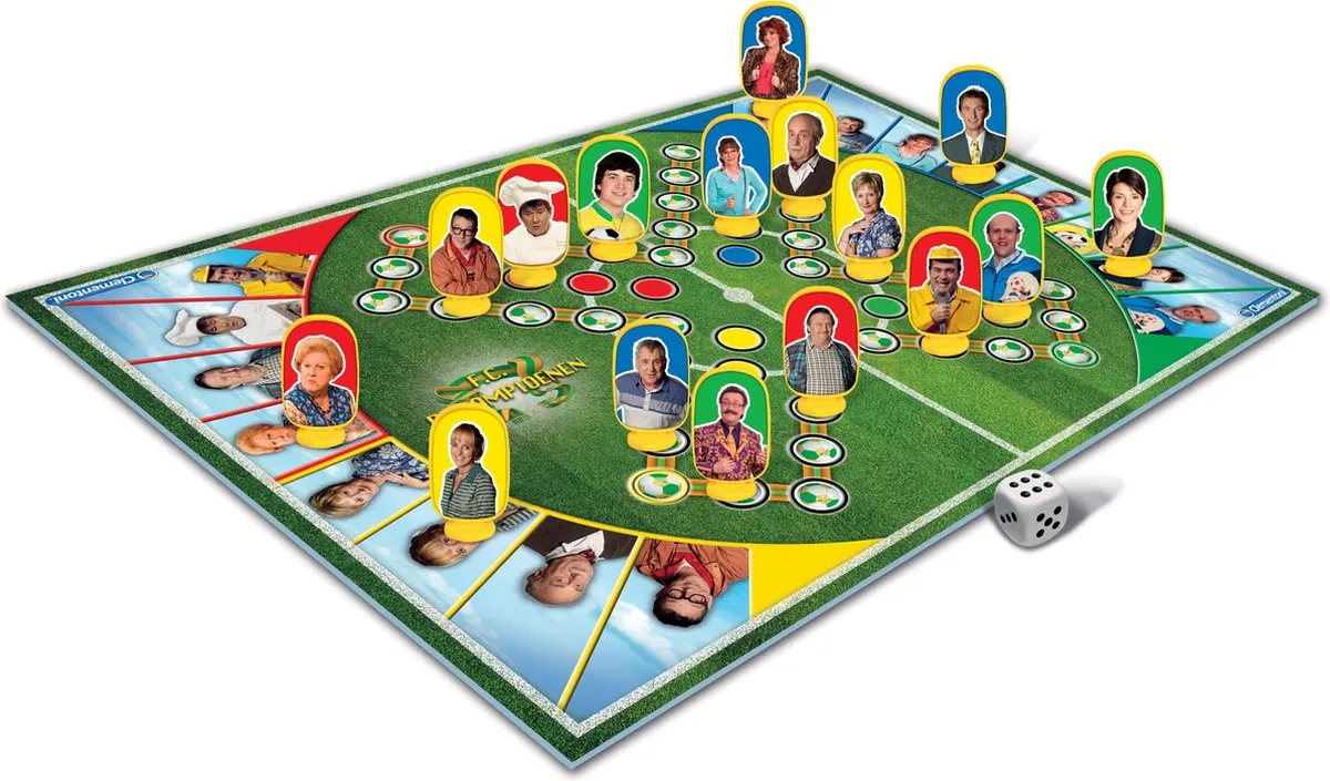 Clementoni F.C. De Kampioenen Paardjesspel 66709 - Bordspel