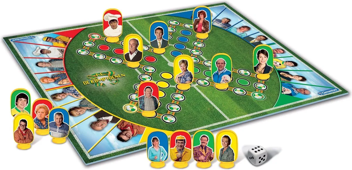 Clementoni F.C. De Kampioenen Paardjesspel 66709 - Bordspel