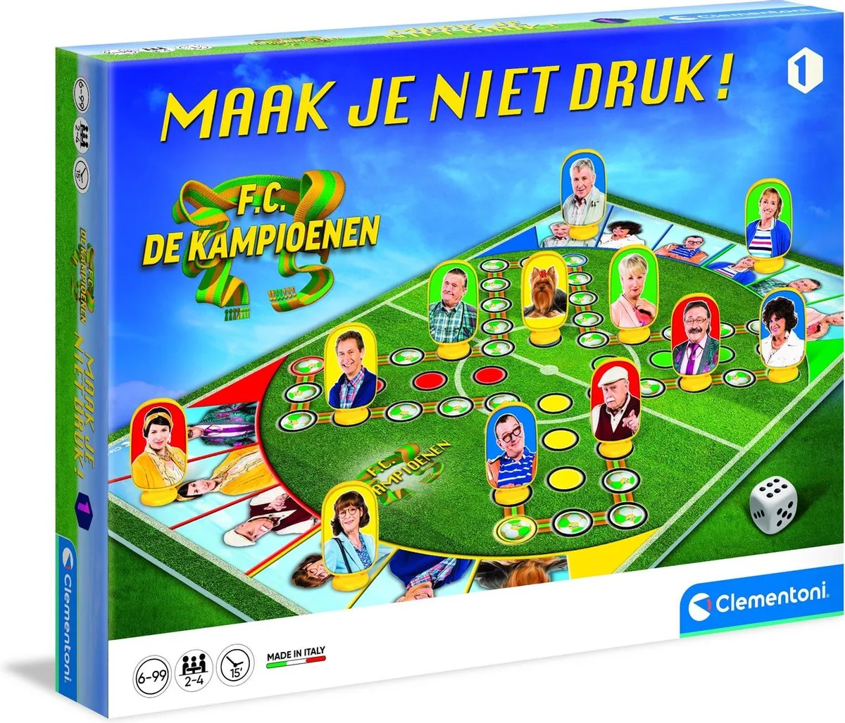 Clementoni F.C. De Kampioenen Paardjesspel 66709