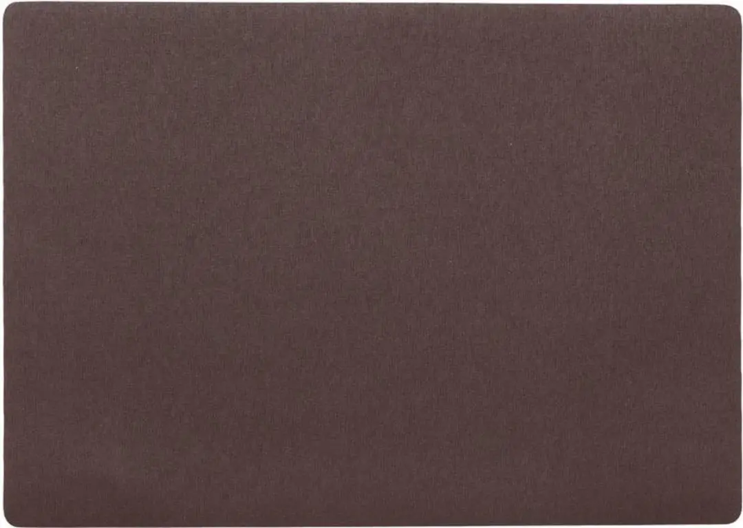 Wicotex Placemats Uni Chocolate - 1 Paar