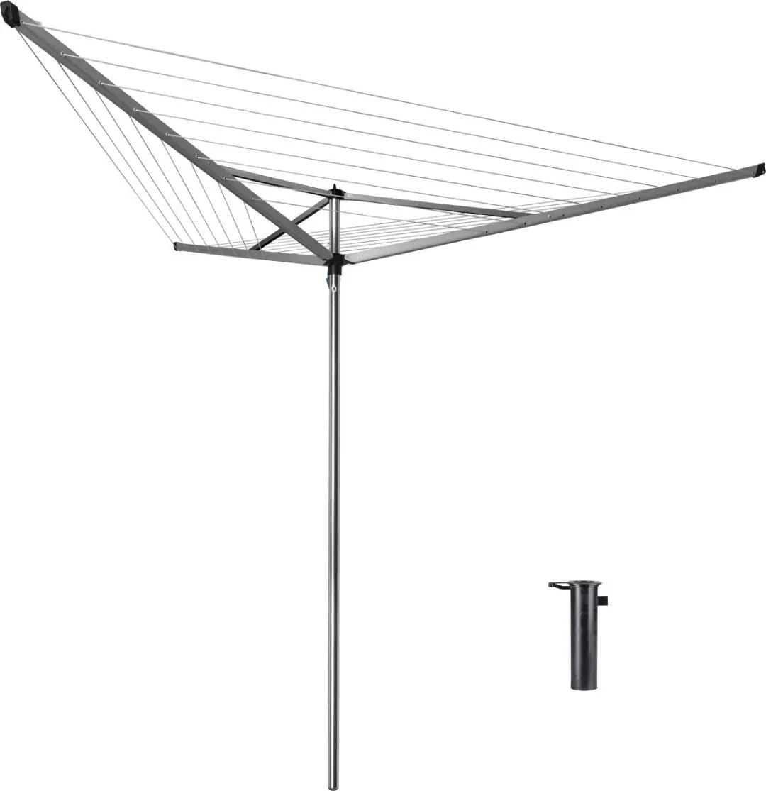 Brabantia Essential Droogmolen 30m Metallic Grey