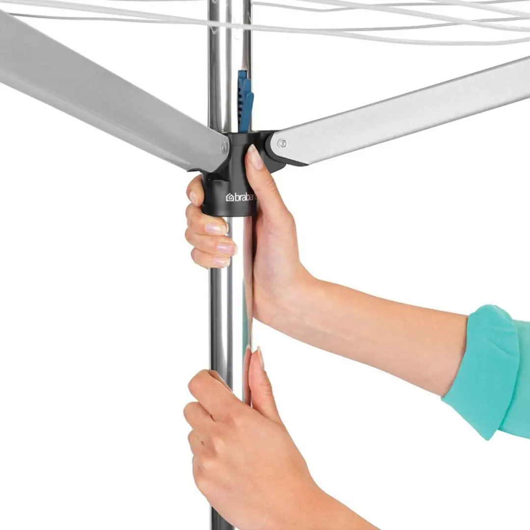 Brabantia Essential Droogmolen 30m Metallic Grey
