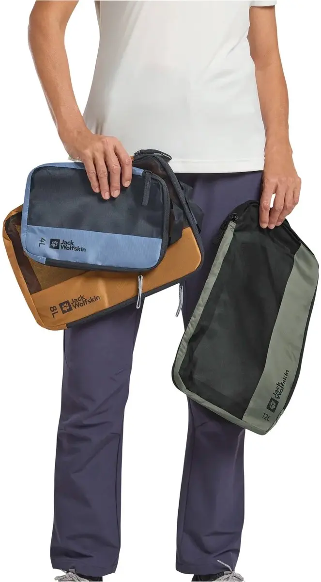 Jack Wolfskin Compressietassenset 3x24L - Multicolor
