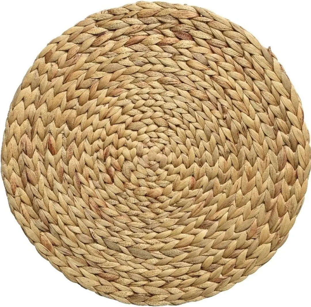 Kaemingk Placemats 6x - 35cm Rond - Beige