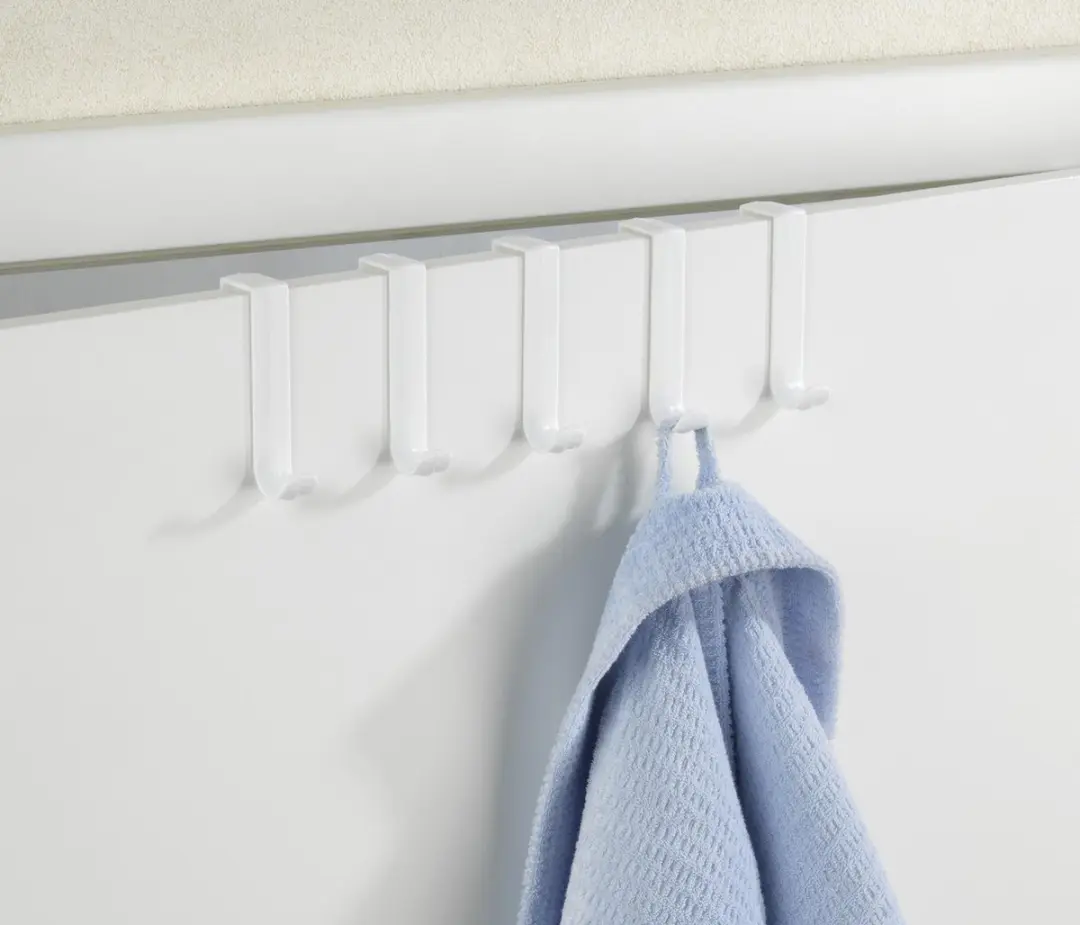 Wenko Kledinghaken Abs 5 Stuks - Wit - afbeelding 2 van 3