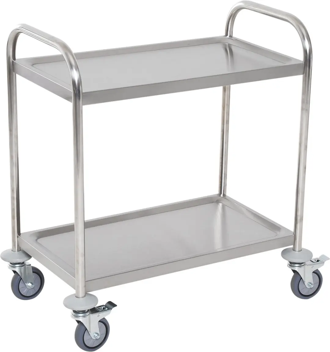Homcom Keukenwagen Grijs 71x41x81cm