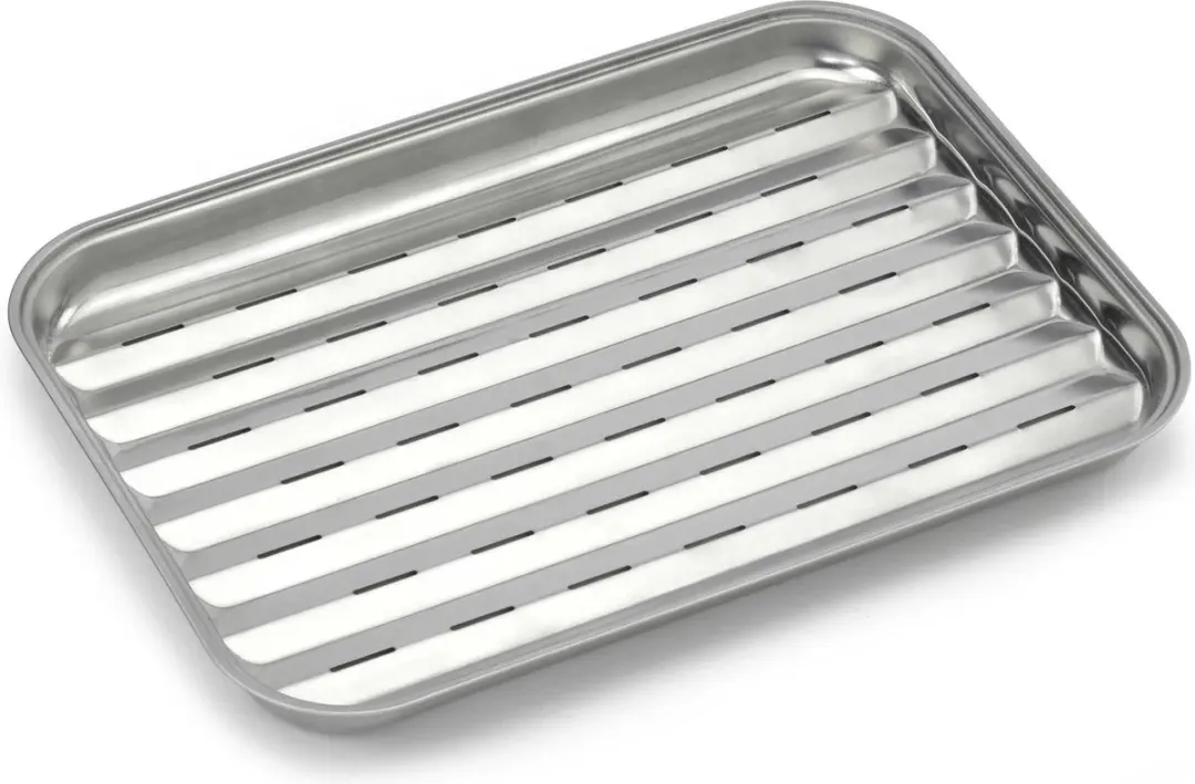 Barbecook Herbruikbare Grillpan RVS 34,5x24cm
