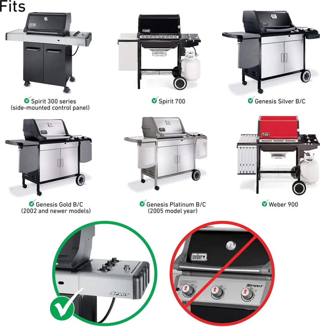 Weber 7536 Grillaccessoire - Grijs