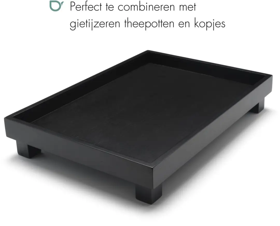 Bredemeijer Izumi Dienblad - Zwart Bamboe