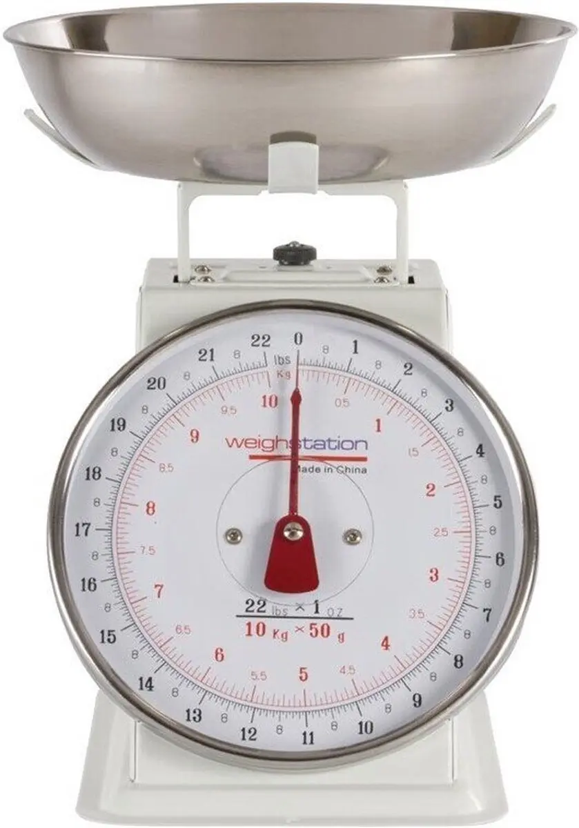 Vogue Weighstation F174 Keukenweegschaal 10kg - Grijs