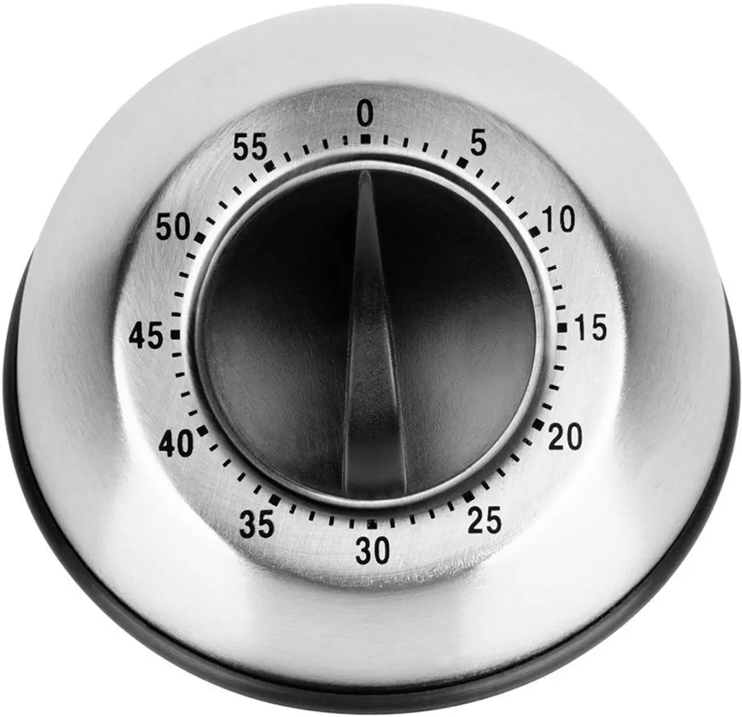Orion Mechanische Keukentimer - Roestvrij Staal Zwart - afbeelding 6 van 6