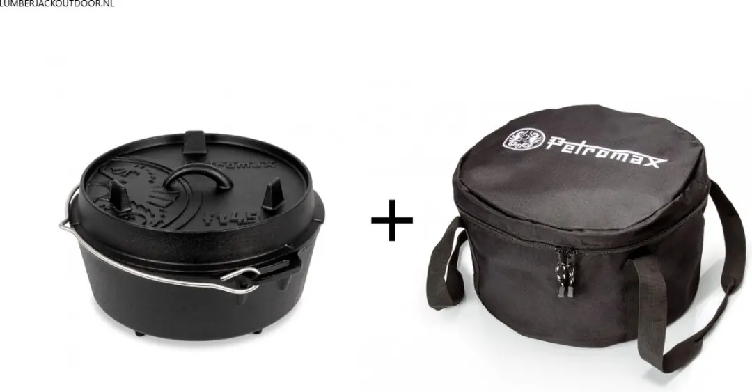 Petromax FT3 Dutch Oven Zonder Pootjes + Transporttas