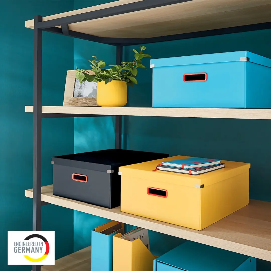 Leitz Click & Store A3 Opbergdoos - Warm Geel - 29L