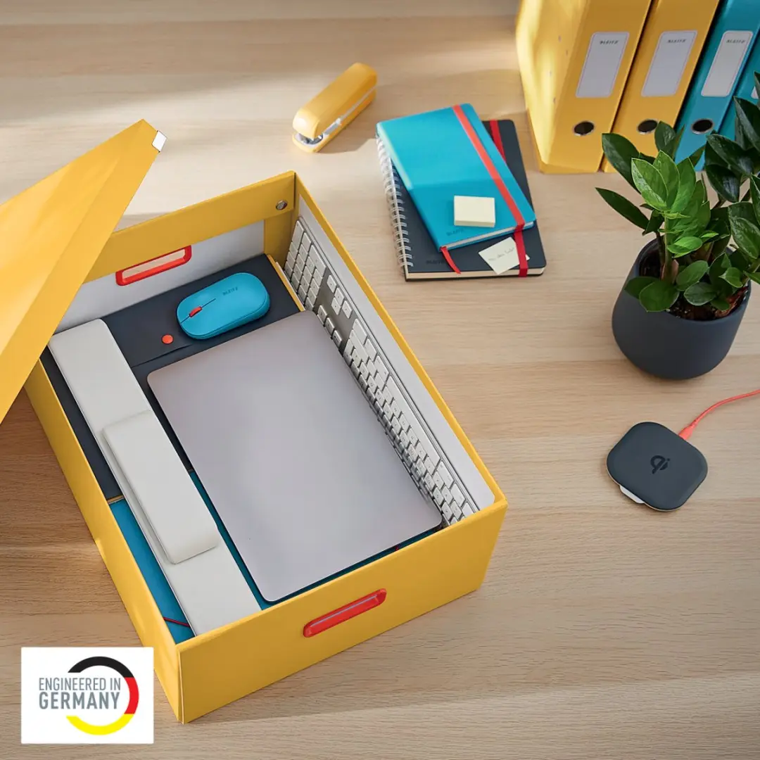 Leitz Click & Store A3 Opbergdoos - Warm Geel - 29L