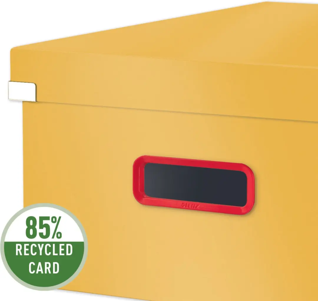 Leitz Click & Store A3 Opbergdoos - Warm Geel - 29L