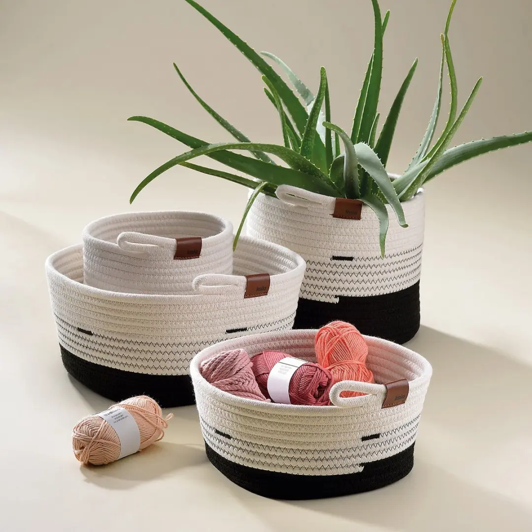 Kela Hedda Mand Ovaal 25x20cm - Wit/Zwart