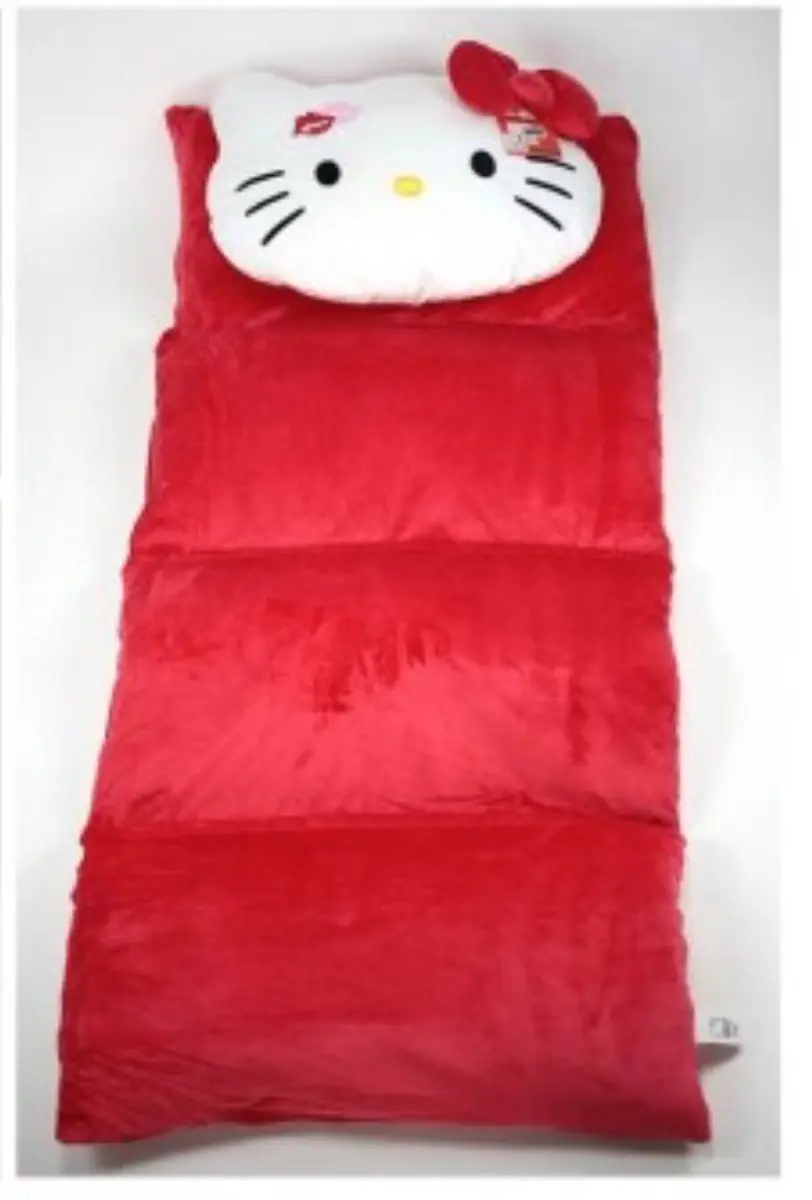 Hello Kitty Mat Kussen 58x137cm - Rood