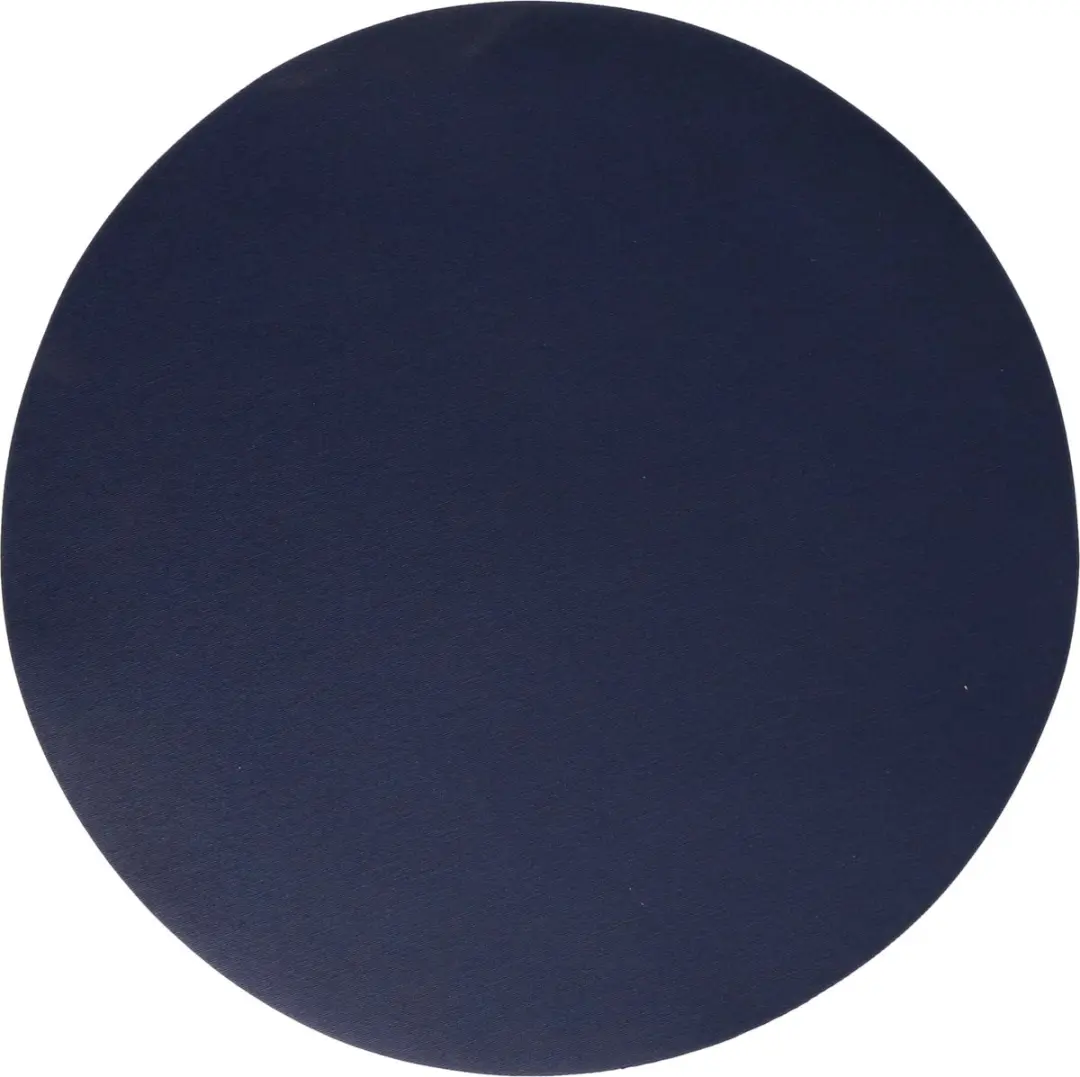 Wicotex Placemats Donkerblauw Rond 38cm - Anti-slip & Teflon
