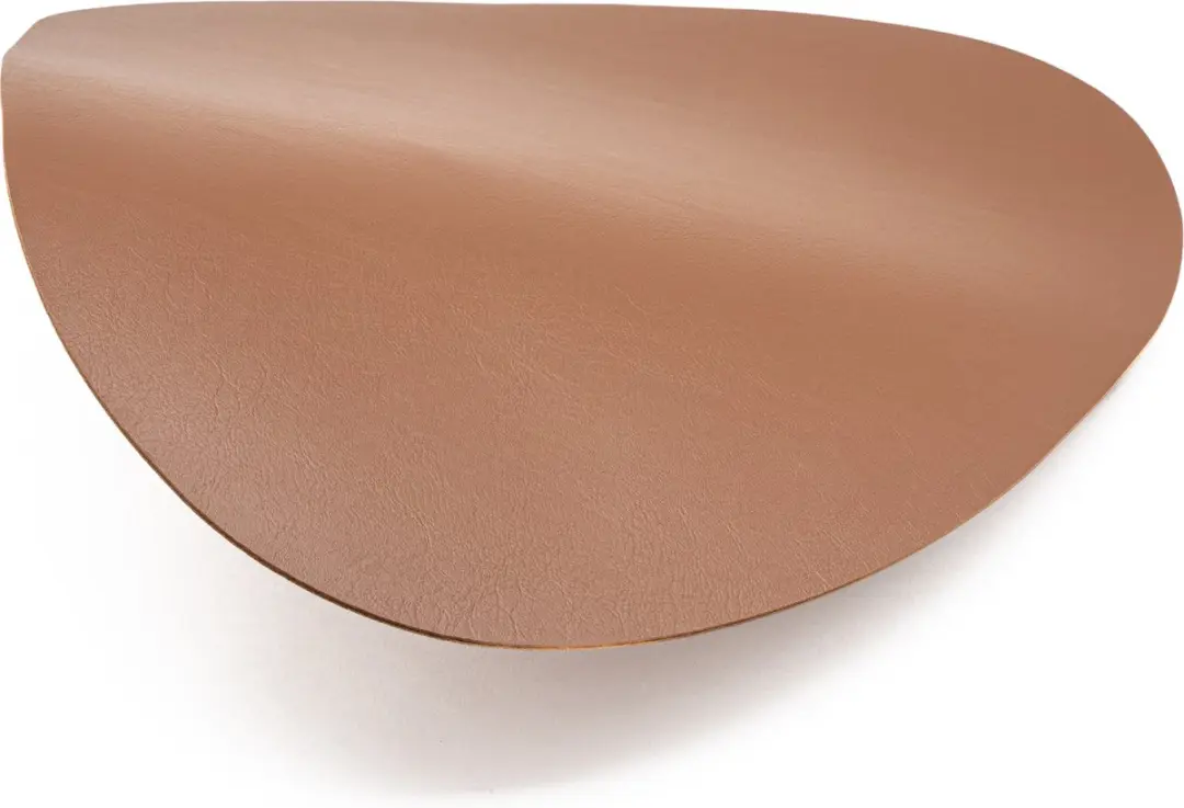 Kade 171 Lederlook Placemats Rond 38cm - 6 Stuks