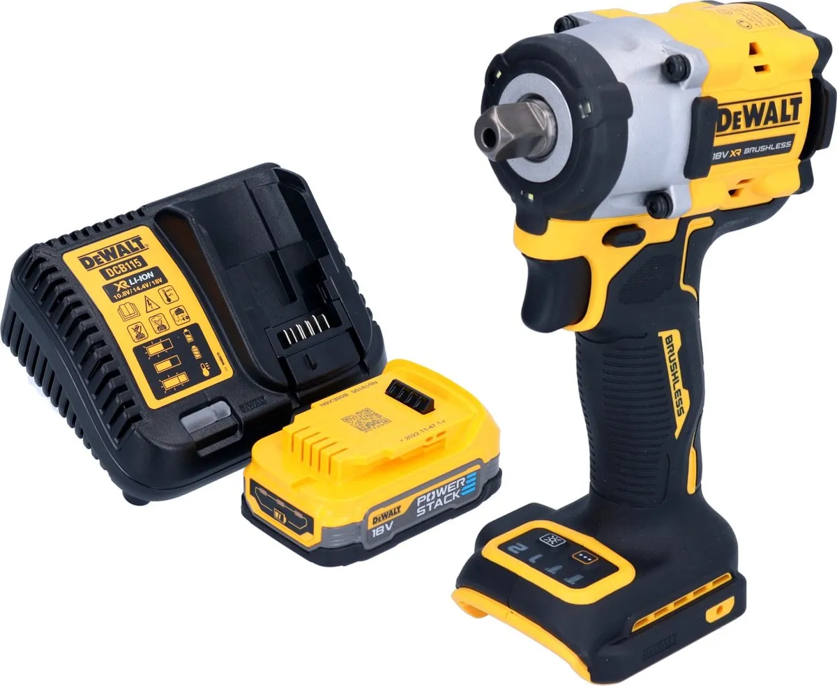 DeWalt DCF 922 E1 Slagmoersleutel 18V 406Nm
