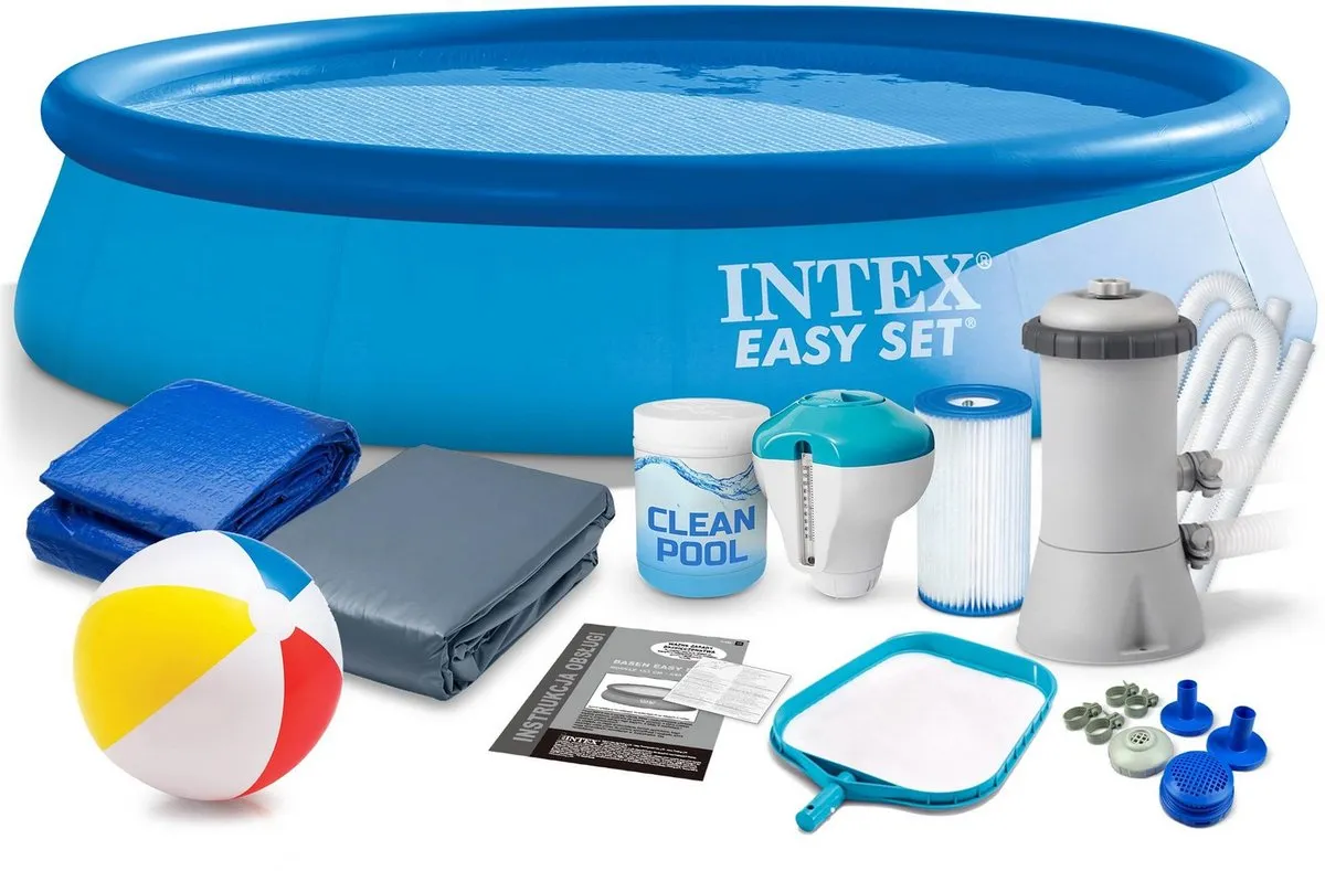 Intex Tuinuitbreidingszwembad 366x76cm 28132