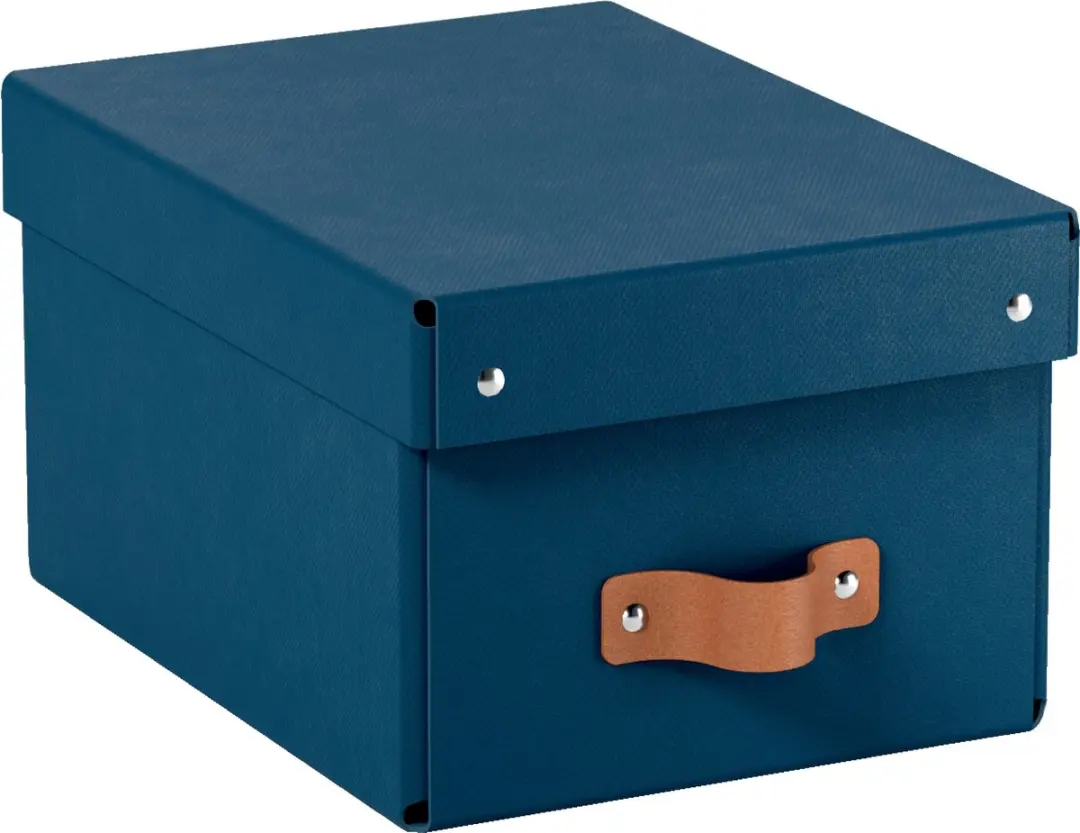 Leitz Puro Opbergdoos 7L - Donkerblauw - 2 Stuks