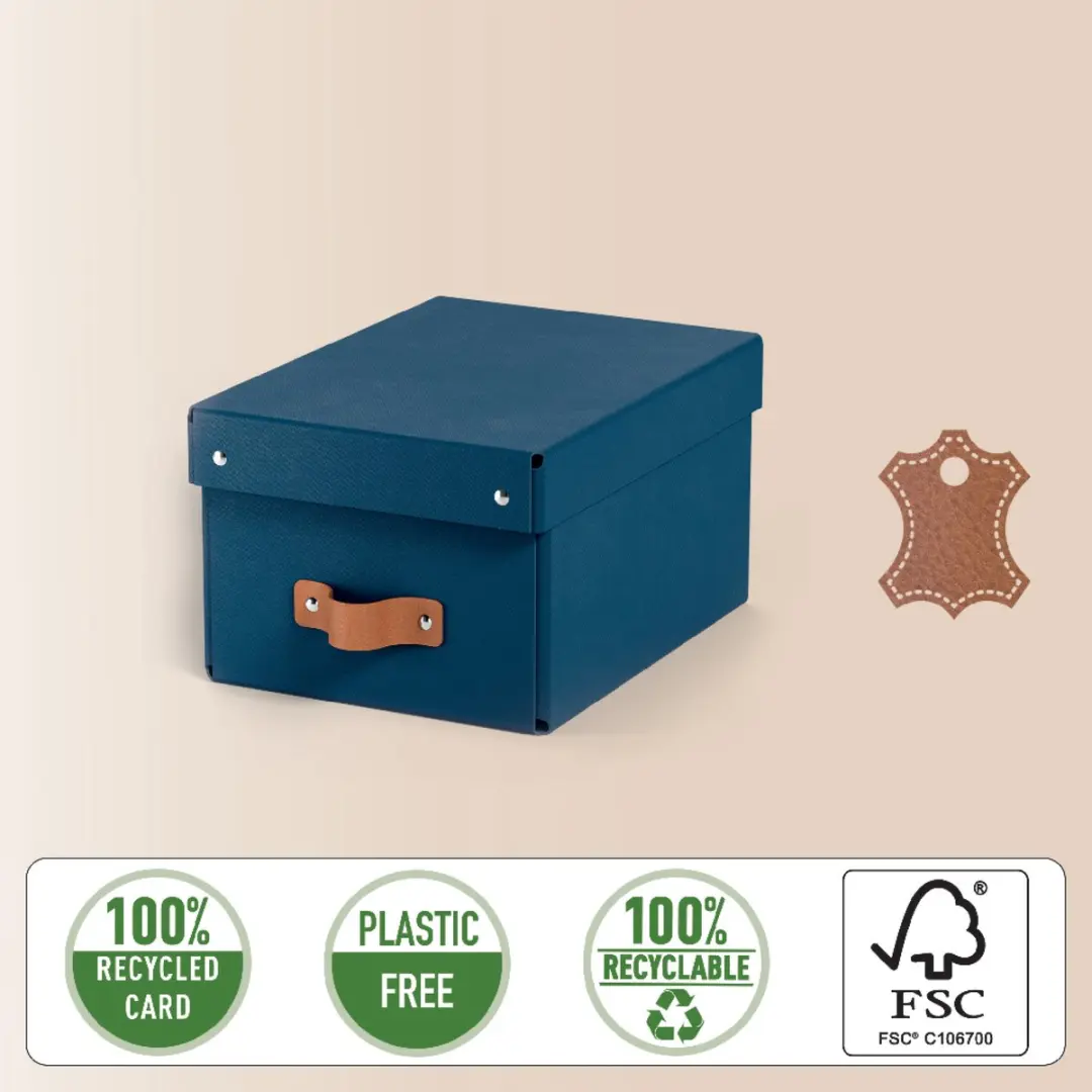 Leitz Puro Opbergdoos 7L - Donkerblauw - 2 Stuks - afbeelding 6 van 6