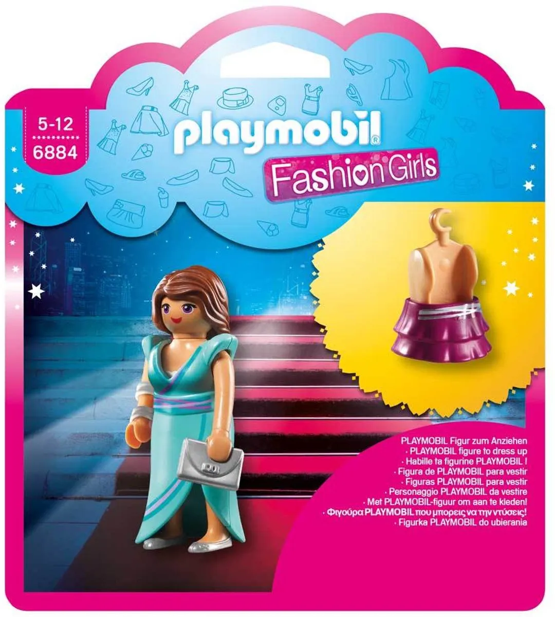 Playmobil Fashion Girl Soiree 6884 - Light Blue