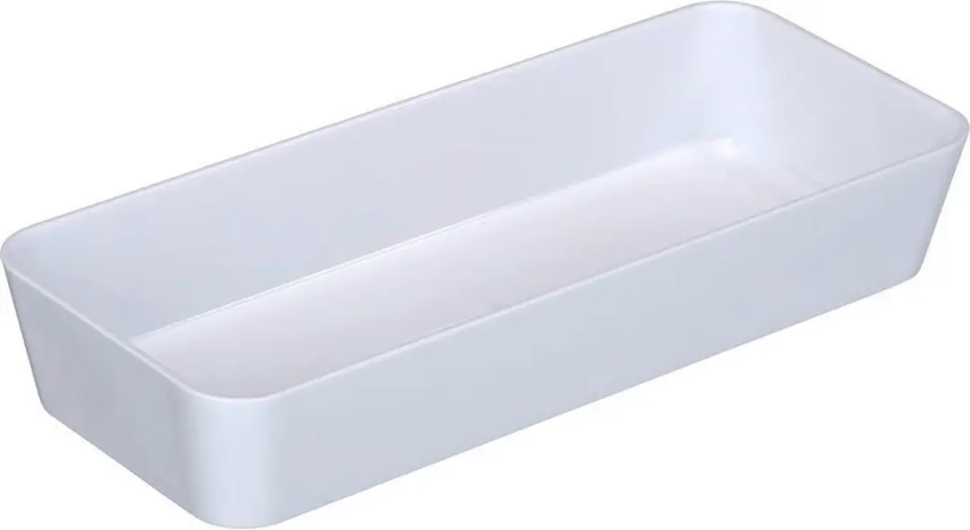 Wenko Opbergmandje Candy 24x10x4cm Wit