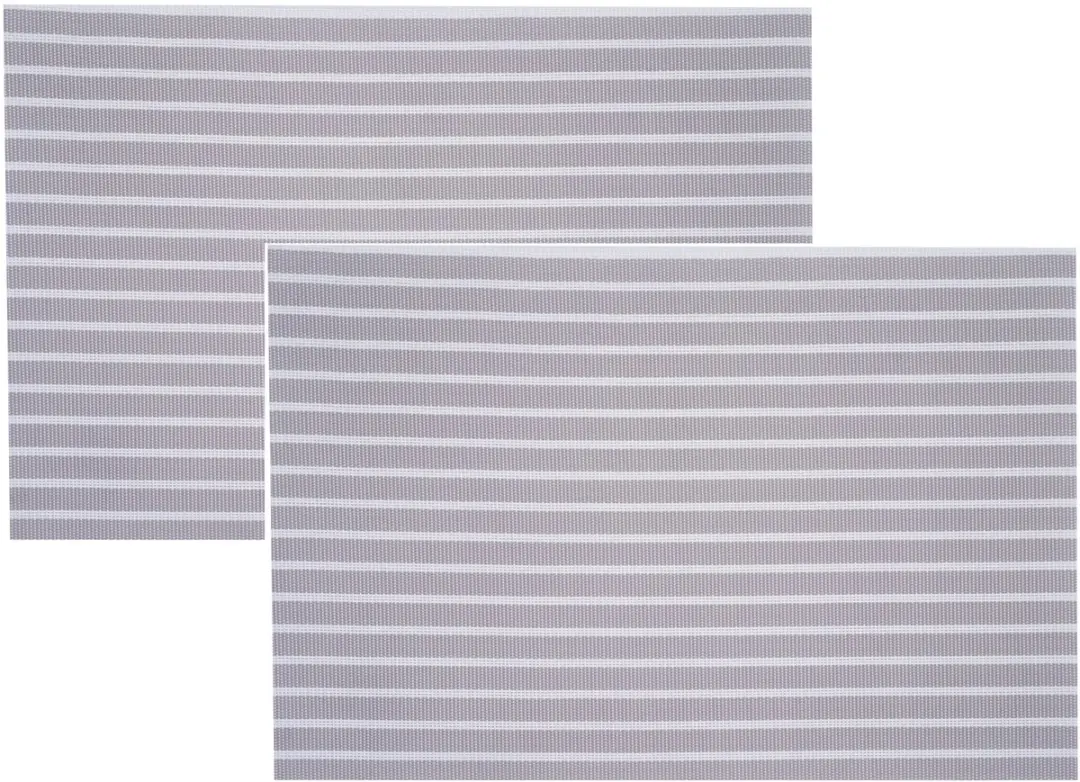 Cosy&Trendy Placemats Geweven Beige/Wit