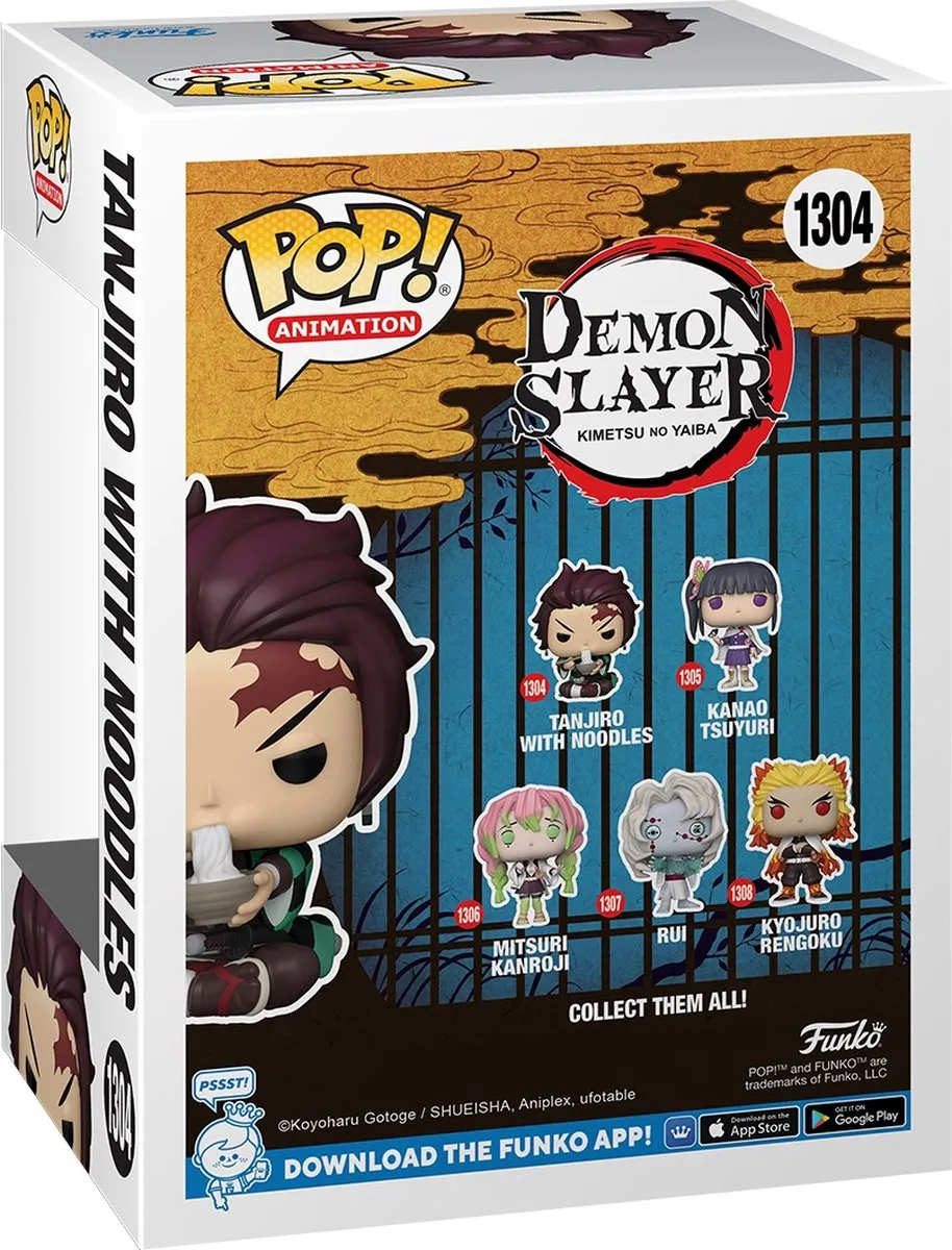 Funko POP! Demon Slayer Tanjiro Noodles 57346 - Multicolor