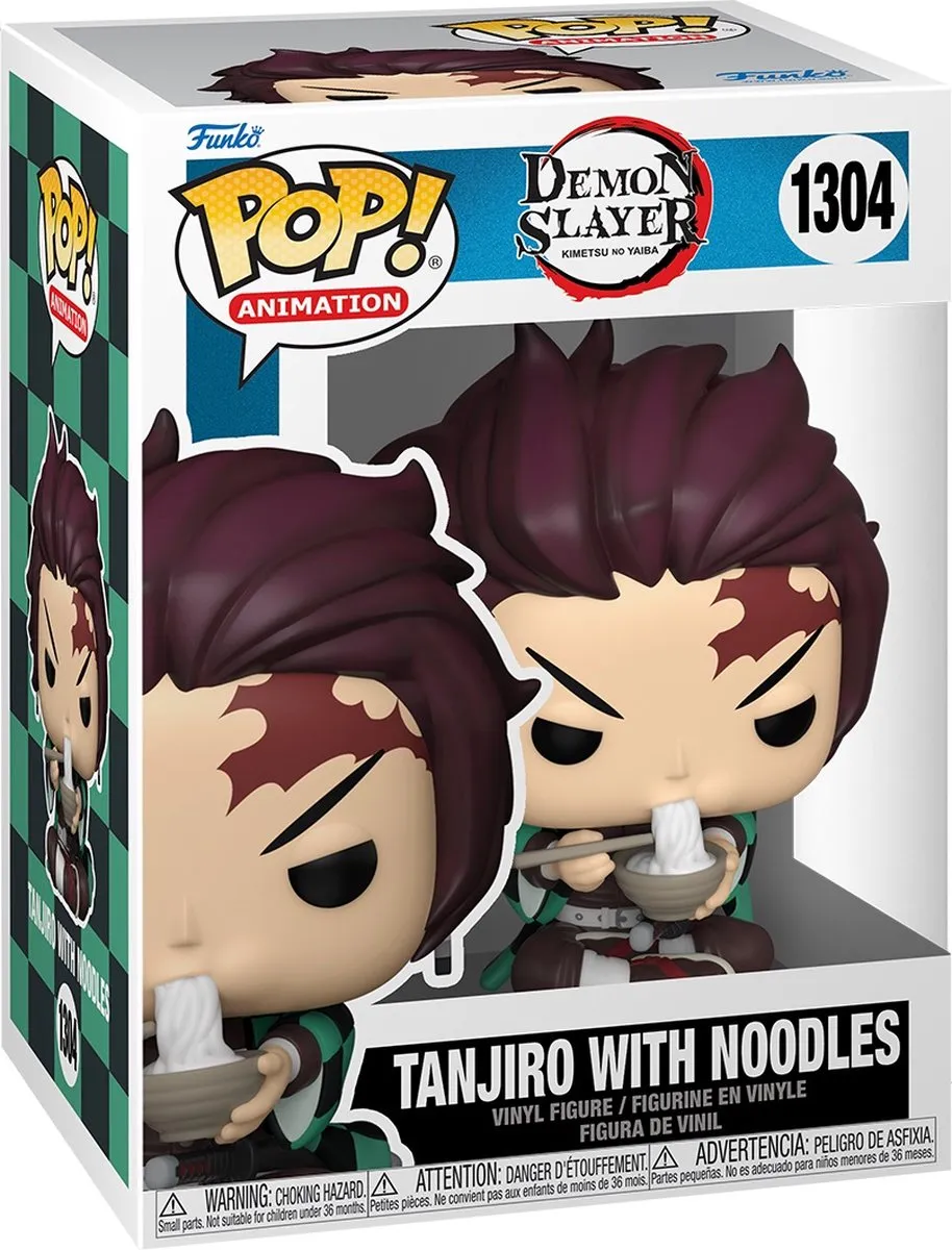 Funko POP! Demon Slayer Tanjiro Noodles 57346 - Multicolor