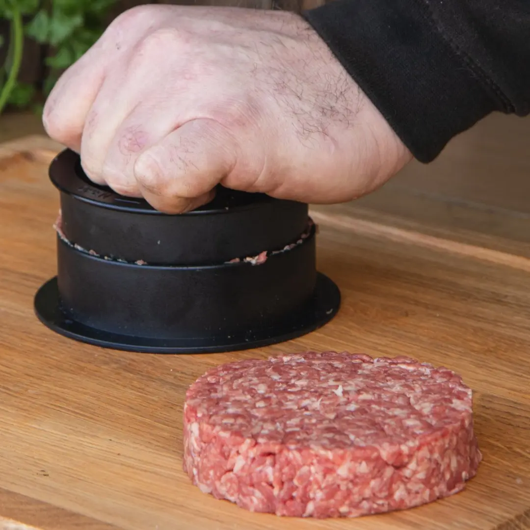 Cookinglife Hamburgerset - Smashpers & BBQ Spatel - 3-delig