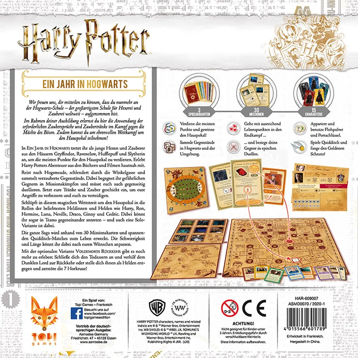 Asmodee Harry Potter Bordspel ASMD0070 - 1-8 Spelers