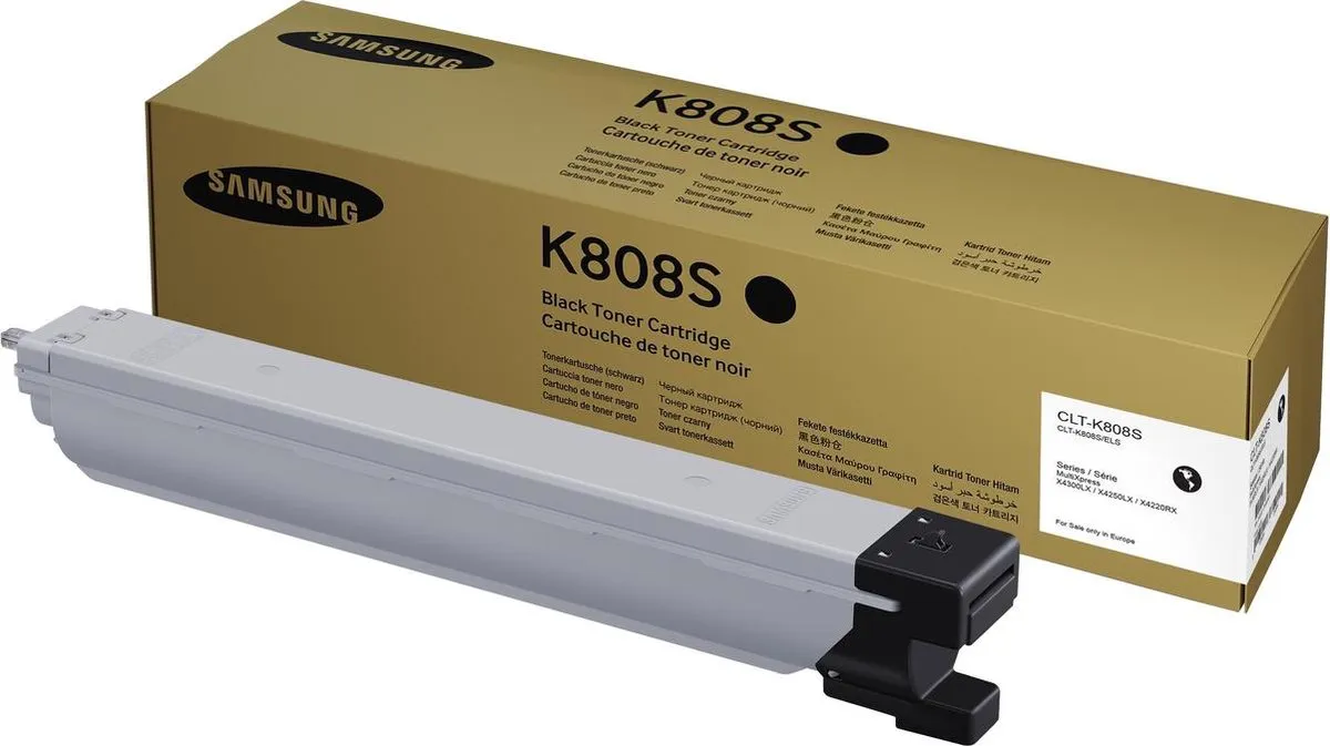 Samsung CLT-K808S Tonercartridge - Zwart
