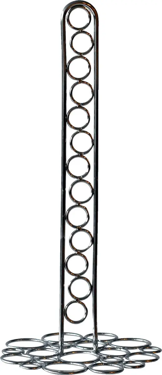 Cosy&Trendy Metalen Keukenrolhouder Zilver 16x36cm