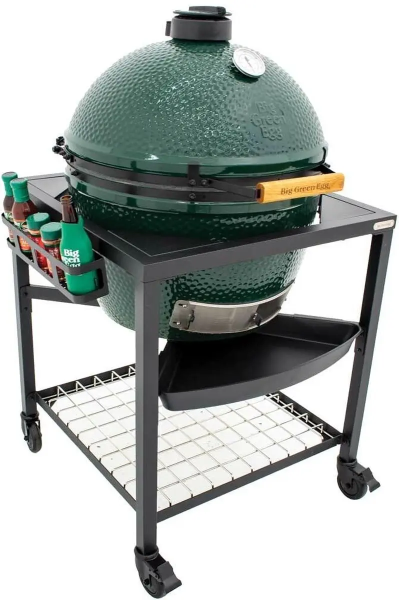 Big Green Egg Modular Table Accessoires - 3-delig - Zwart