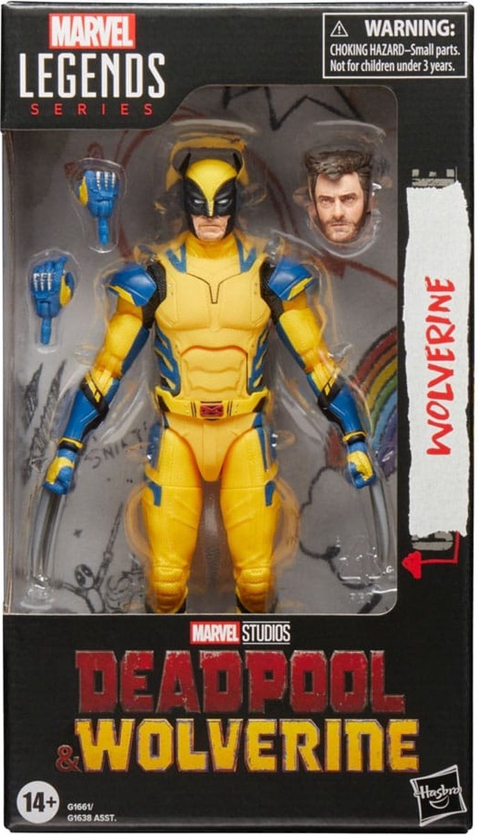 Hasbro Deadpool & Wolverine Marvel Legends Action Figure - 15 cm