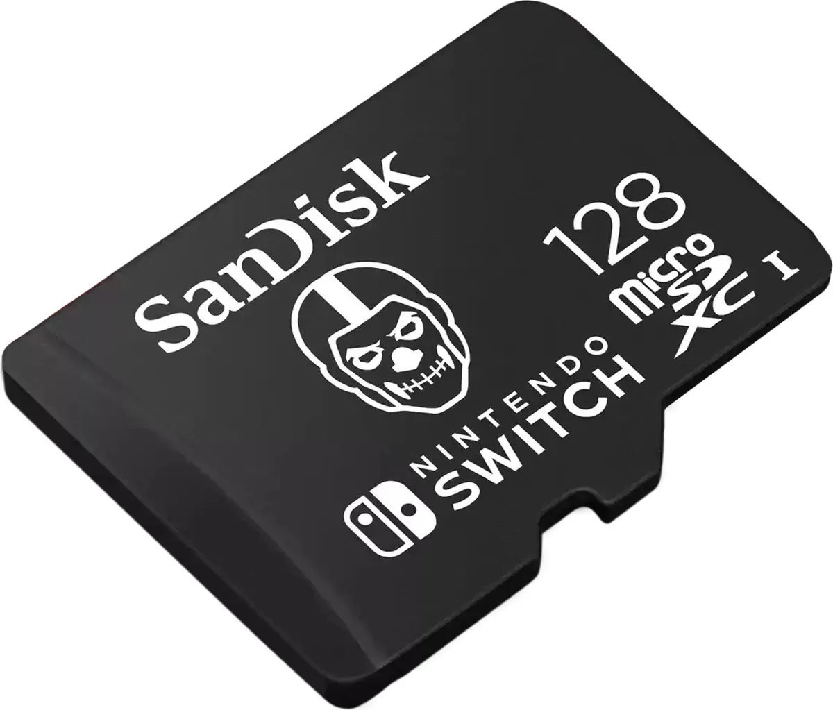 SanDisk microSDXC Extreme SDSQXAO-128G-GN6ZG 128GB - Fortnite Skull Trooper