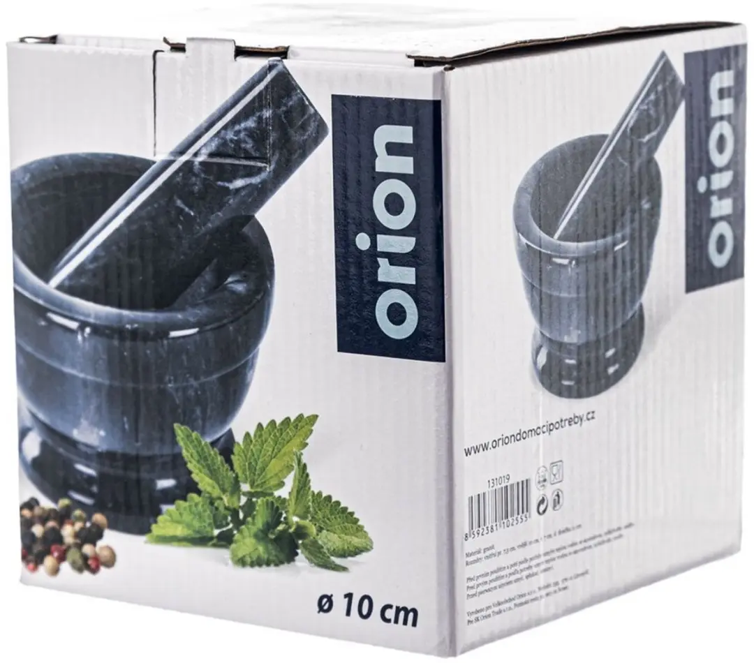 Orion Granieten Vijzel 10cm - Ergonomische Handgreep - afbeelding 6 van 6
