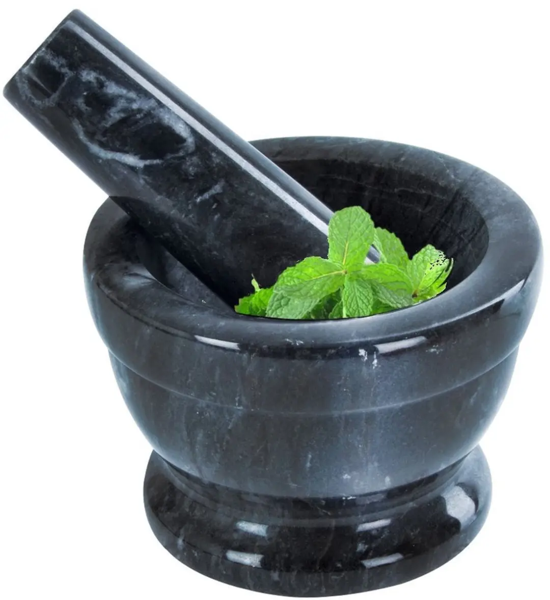Orion Granieten Vijzel 10cm - Ergonomische Handgreep