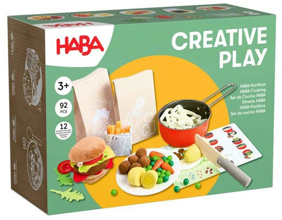 Haba Creative Play Kookbox Speelgoedset - Multicolor