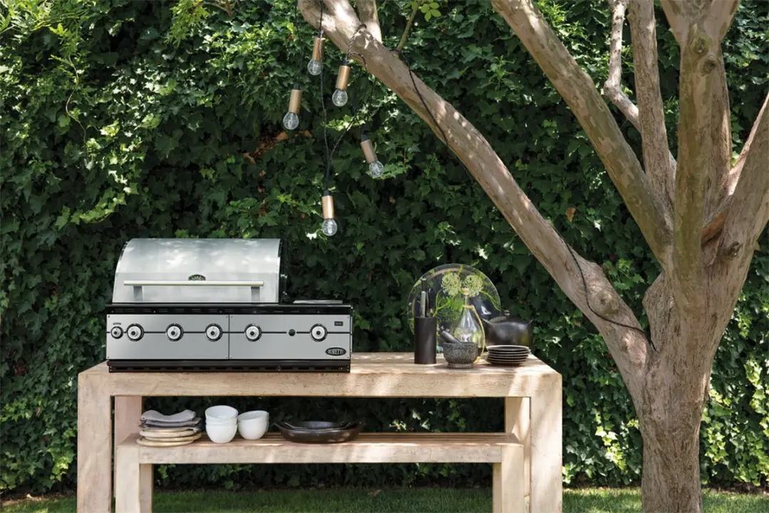 Boretti Ligorio Top Ibrido Top BBQ Hoes - 68x118x59cm - Grijs