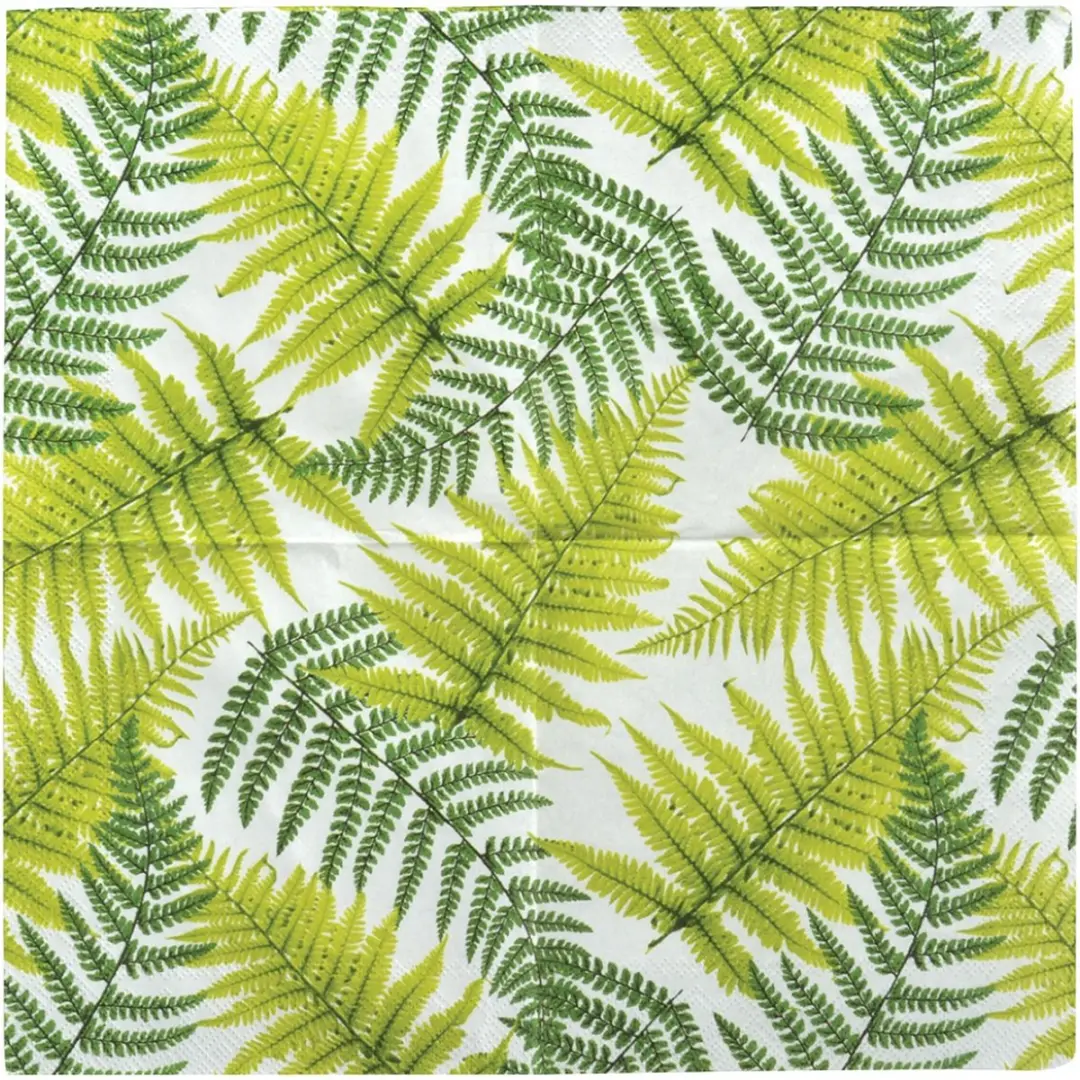 Esschert Design Varen Servetten 25x25cm Groen