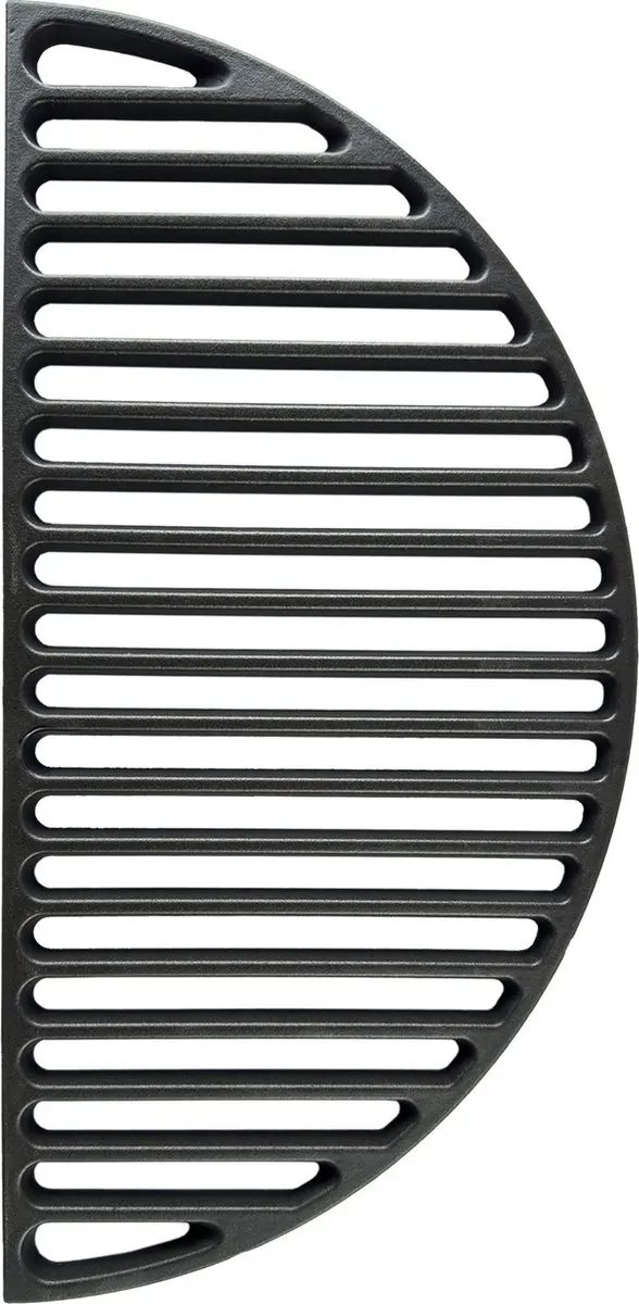 Grill Guru GAI5212 Half Moon Gietijzeren Grill 47cm - Zwart