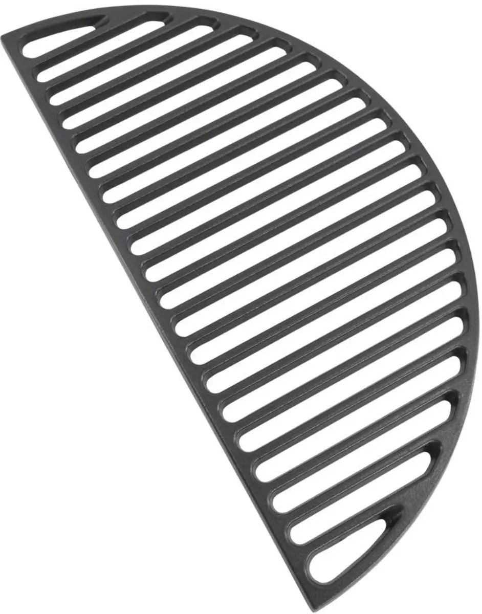 Grill Guru GAI5212 Half Moon Gietijzeren Grill 47cm - Zwart