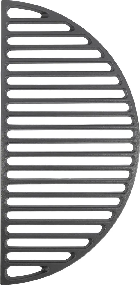 Grill Guru GAI5212 Half Moon Gietijzeren Grill 47cm - Zwart