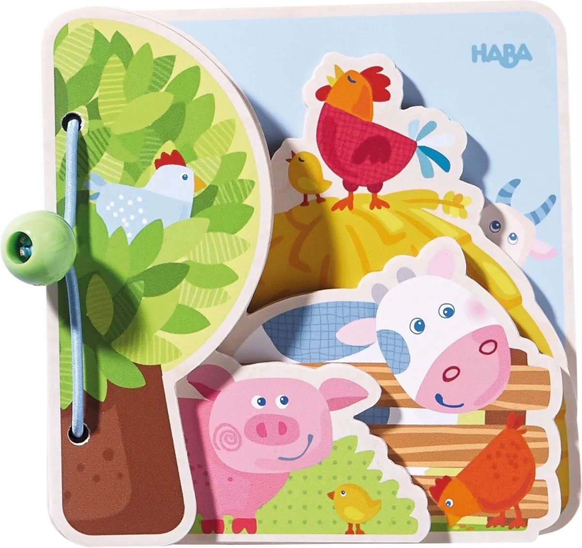 Haba Babyboek Boerderijvrienden Multicolor